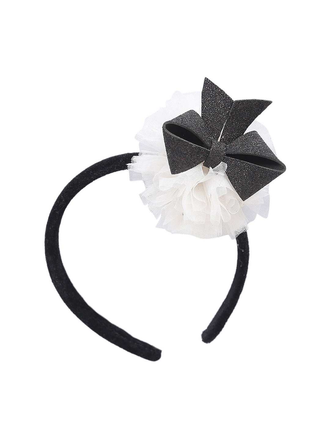 

Samsara Couture Girls Black Plastic Headband