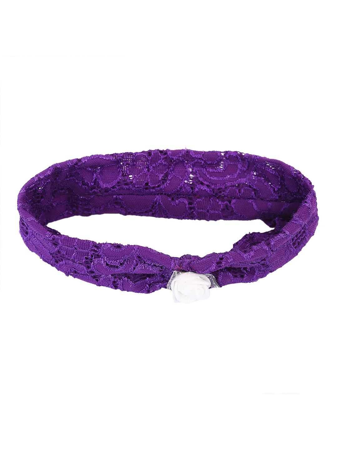 

Samsara Couture Girls Purple Velvet Hairband