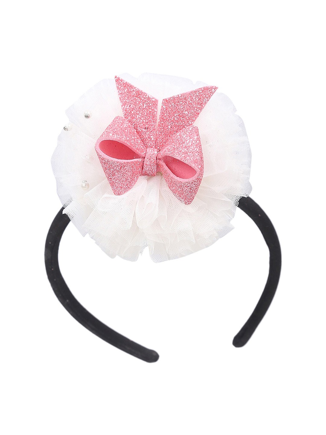 

Samsara Couture Girls Pink Plastic Headband