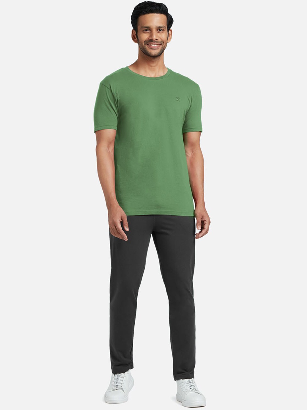 

XYXX Men Green Pure cotton Night suit