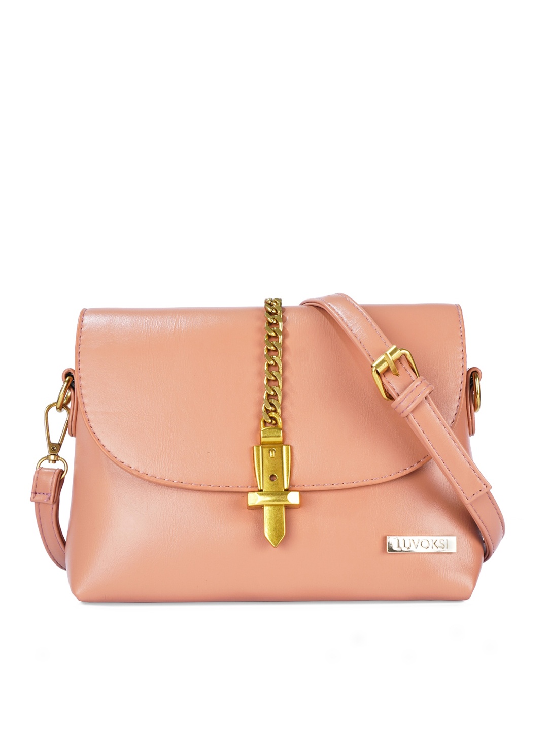

Luvoksi Pink Structured Sling Bag