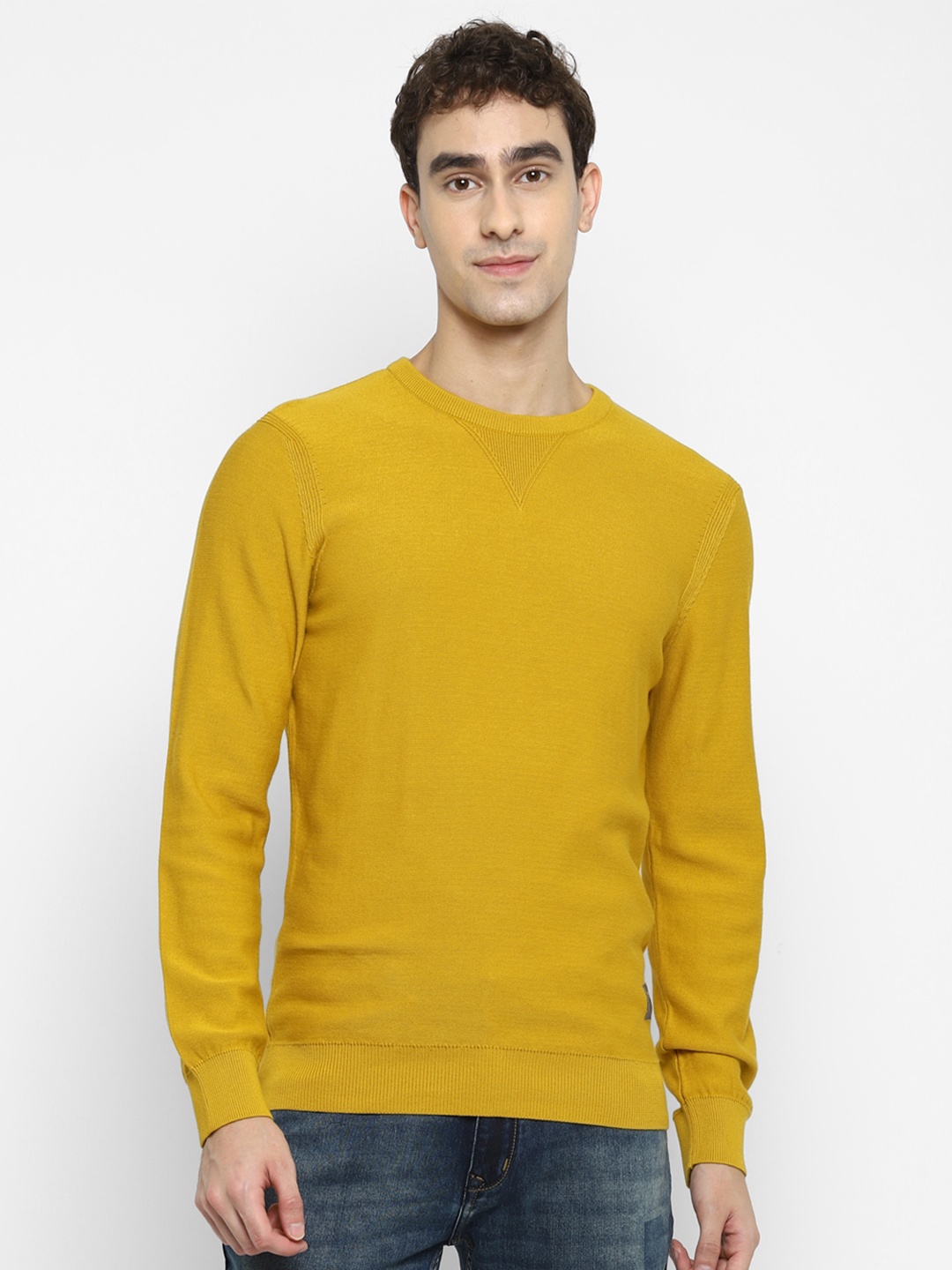

Red Chief Men Yellow Pullover
