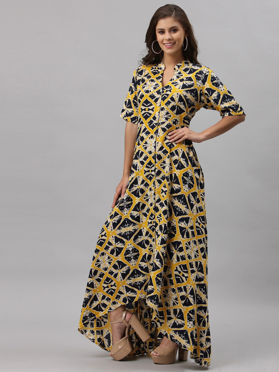 

Get Glamr Yellow Maxi Dress