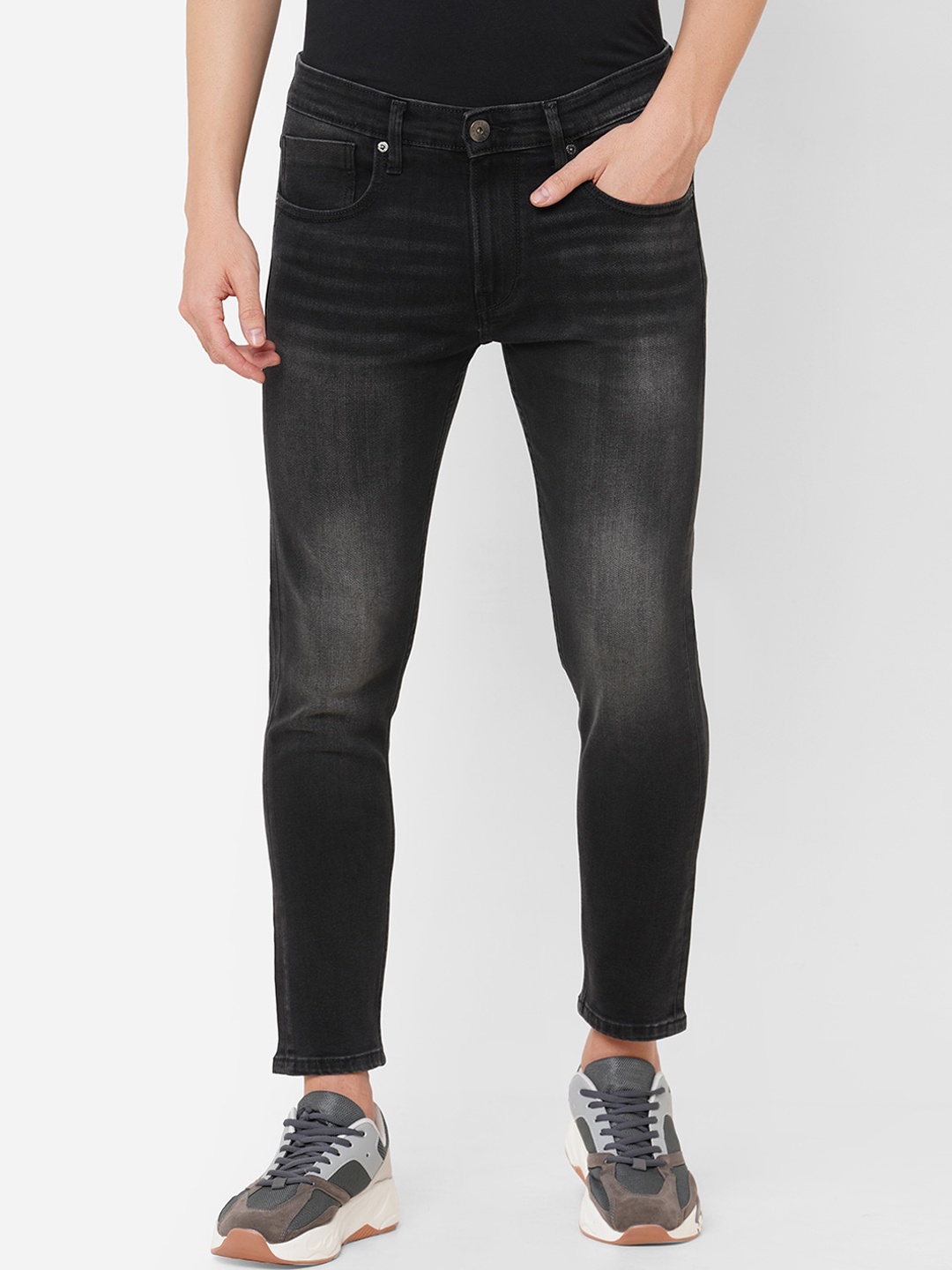 

Pepe Jeans Men Black Light Fade Jeans