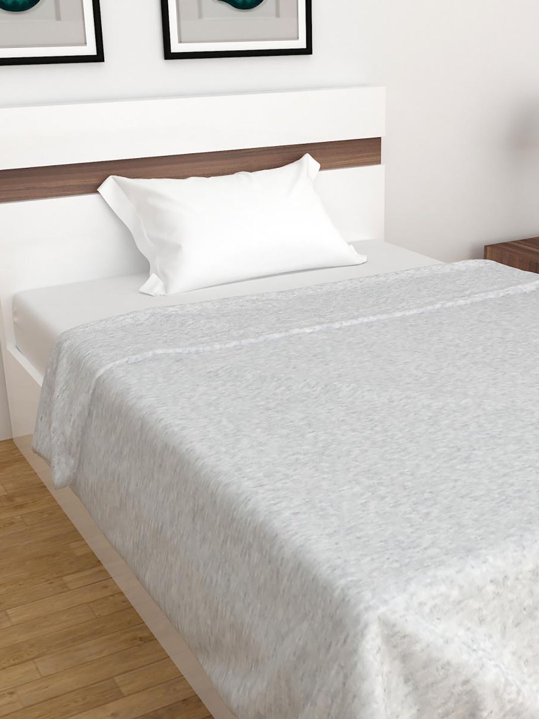 

Home Centre Grey Summer 210 GSM Single Bed Comforter