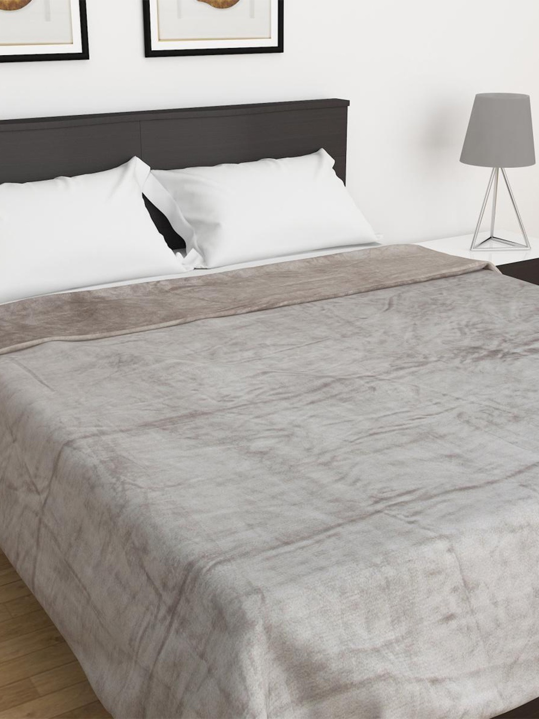 

Home Centre Grey Summer 210 GSM Double Bed Comforter