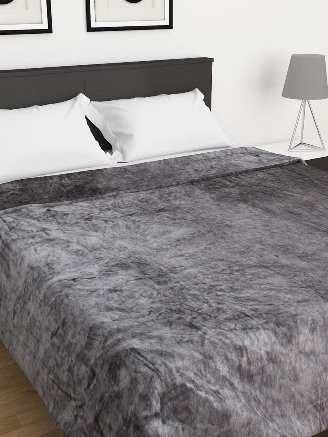 

Home Centre Grey Summer 210 GSM Double Bed Comforter