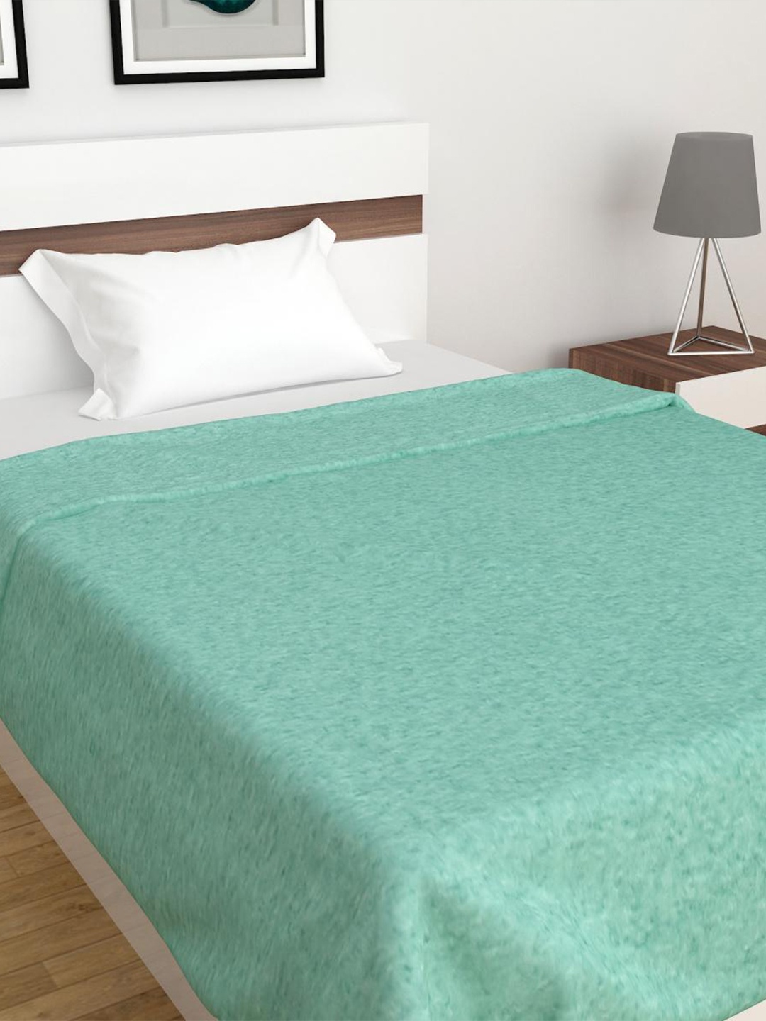

Home Centre Green Summer 110 GSM Single Bed Comforter