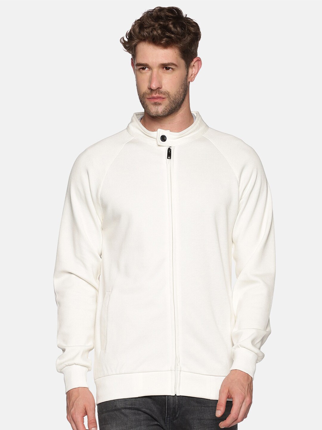 

SHOWOFF Men Off White Sweatshirt