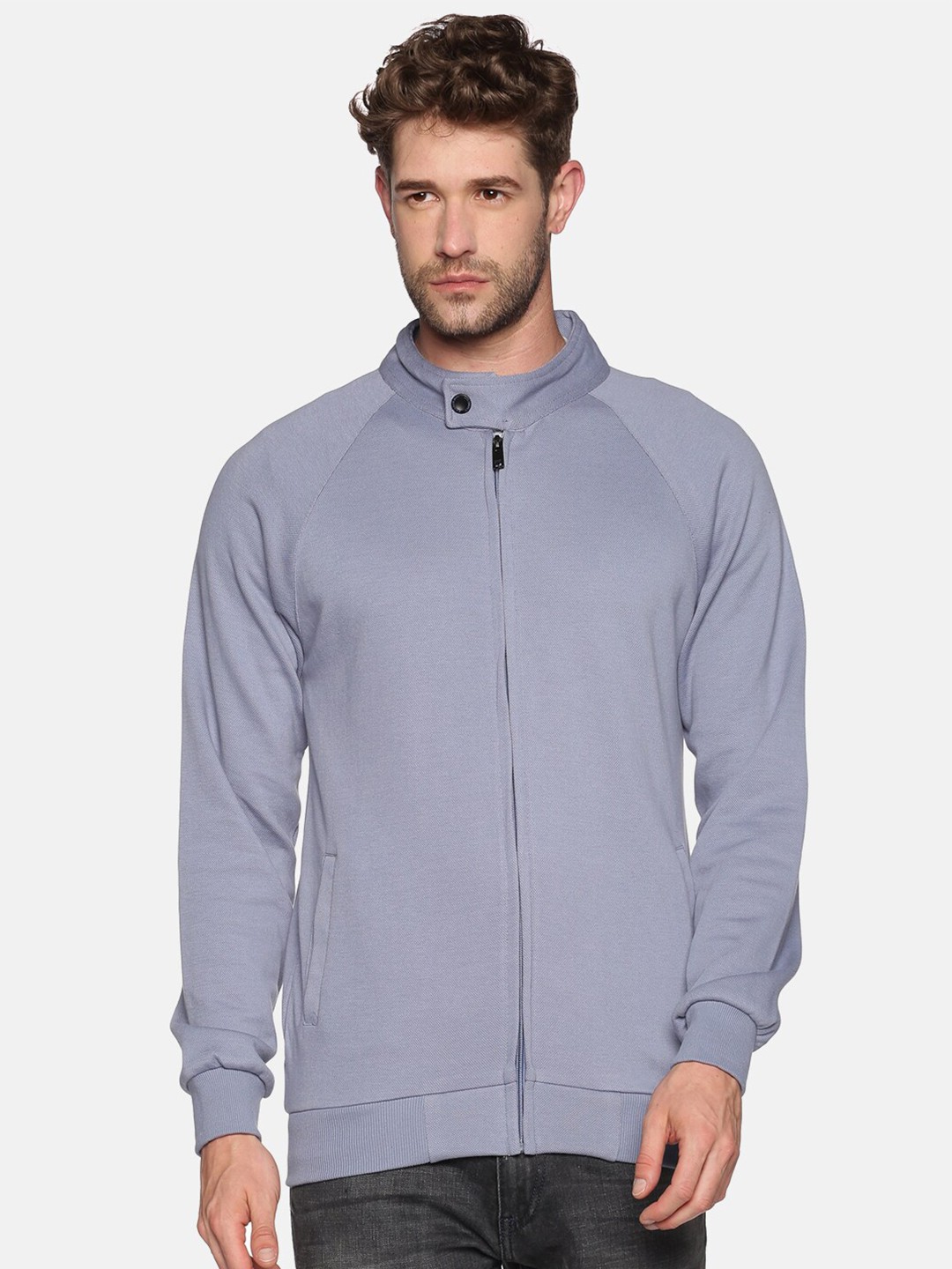 

SHOWOFF Men Blue Cotton Sweatshirt