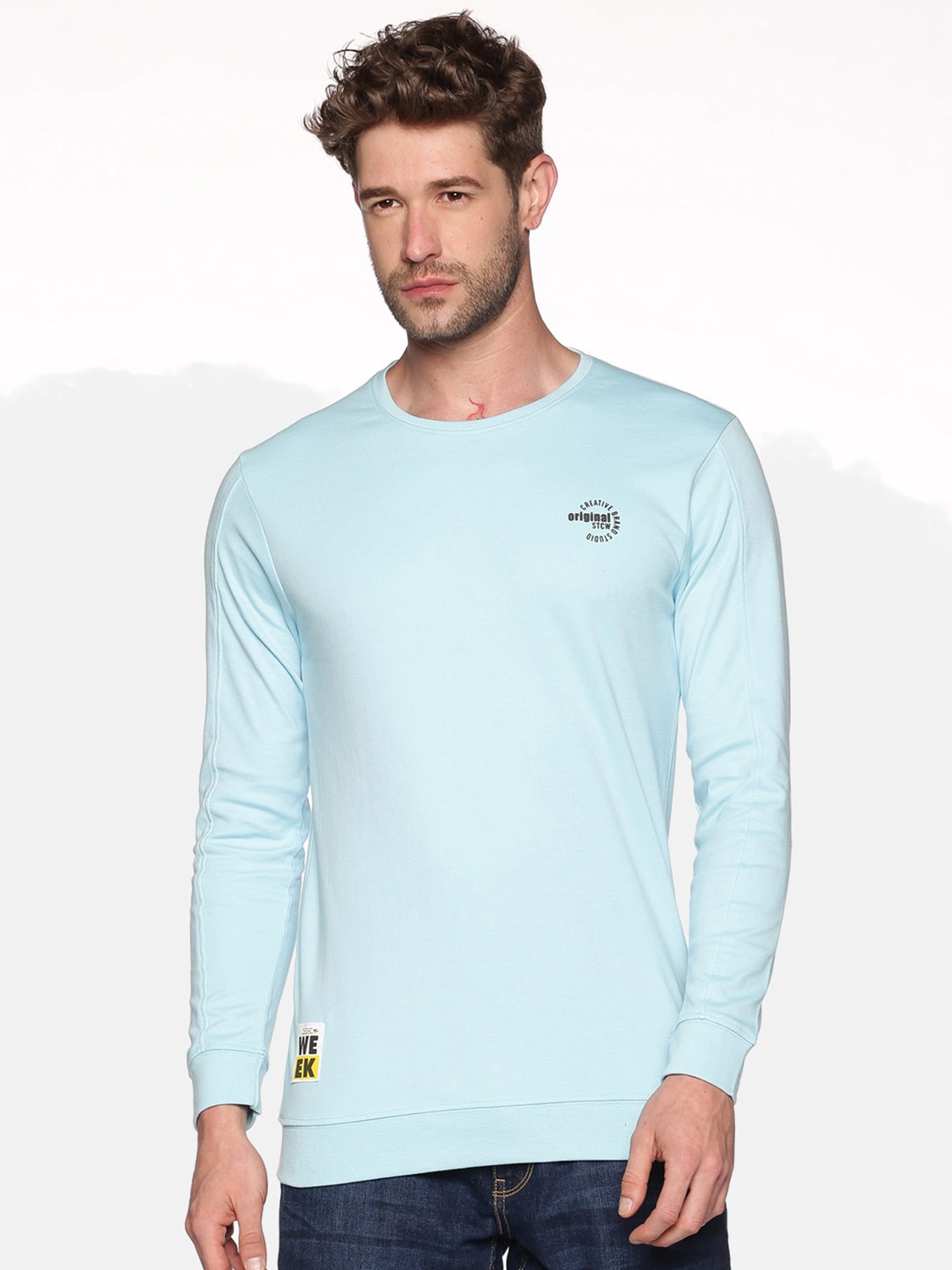 

SHOWOFF Men Blue Sweatshirt