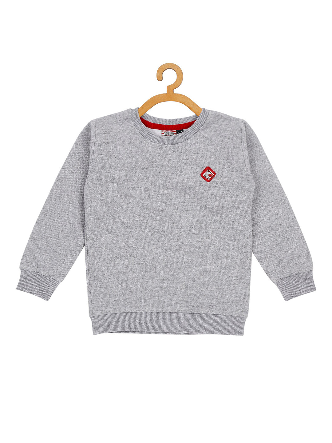 

Actuel Boys Grey Melange Sweatshirt