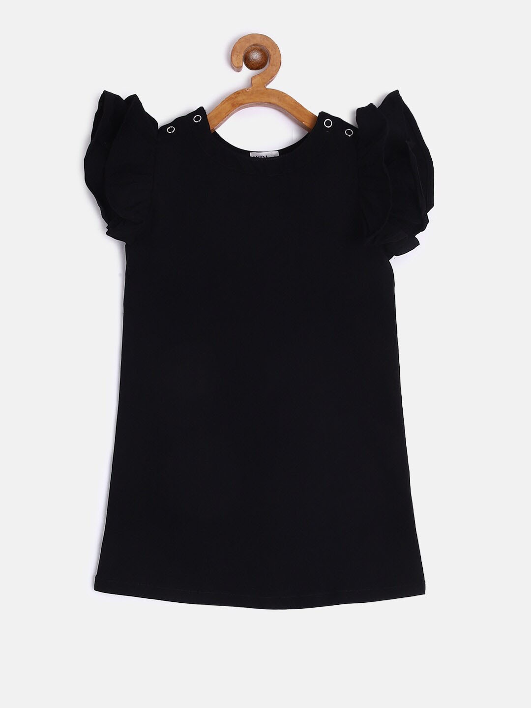 

AYDA KIDS Black A-Line Dress