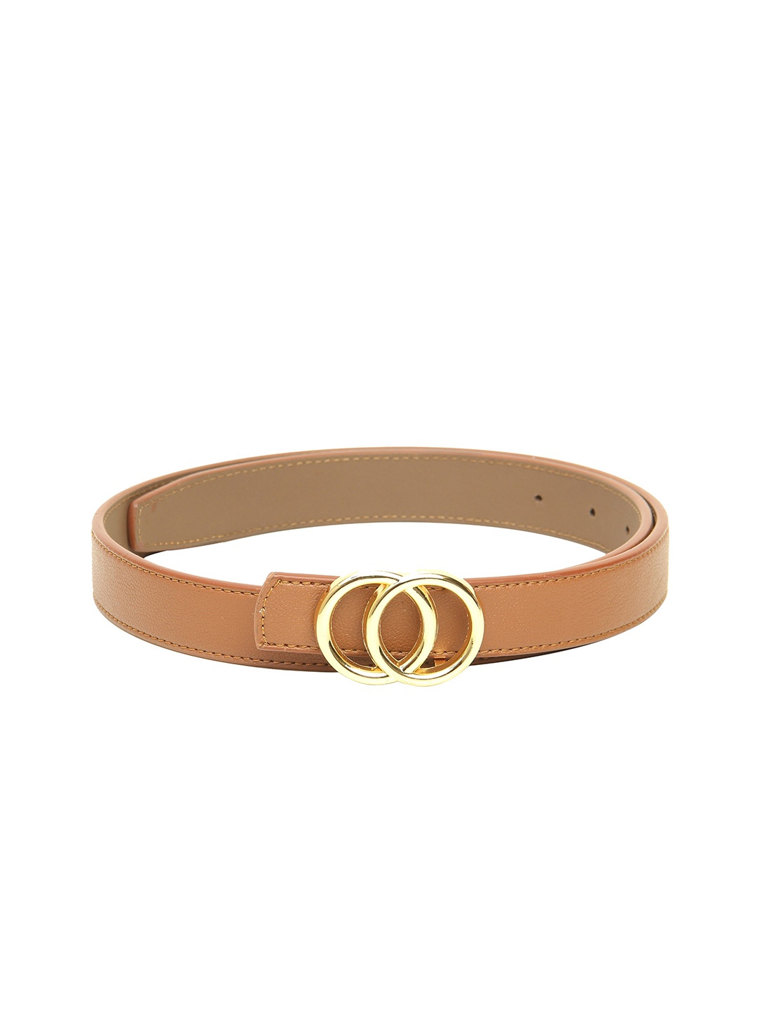 

Calvadoss Women Tan Textured Belt