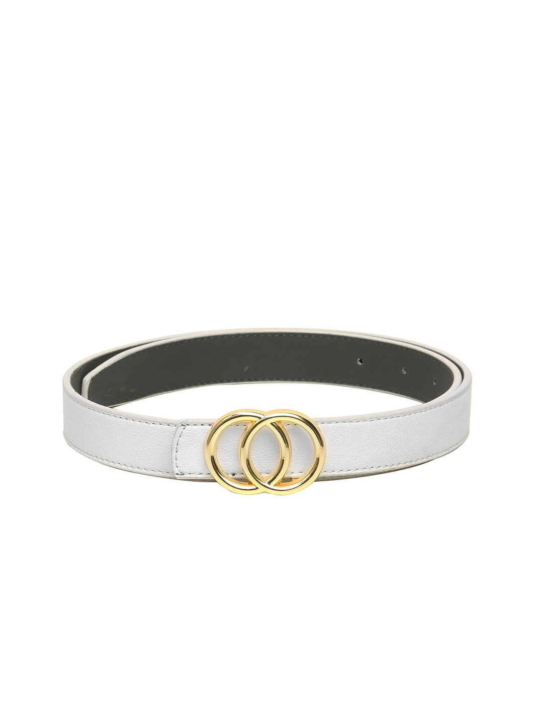 

Calvadoss Women White Textured Belt