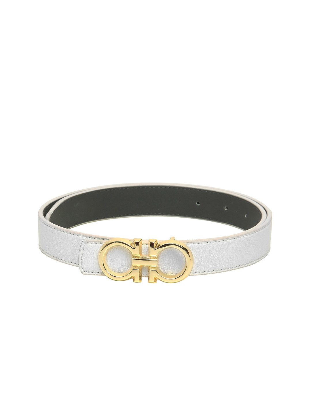 

Calvadoss Women White Textured Belt