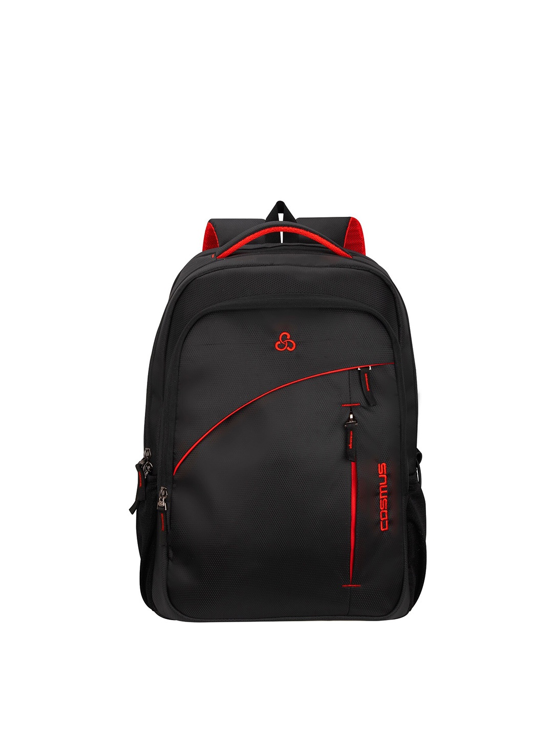 

COSMUS Unisex Tuxer Black & Red Laptop Backpack
