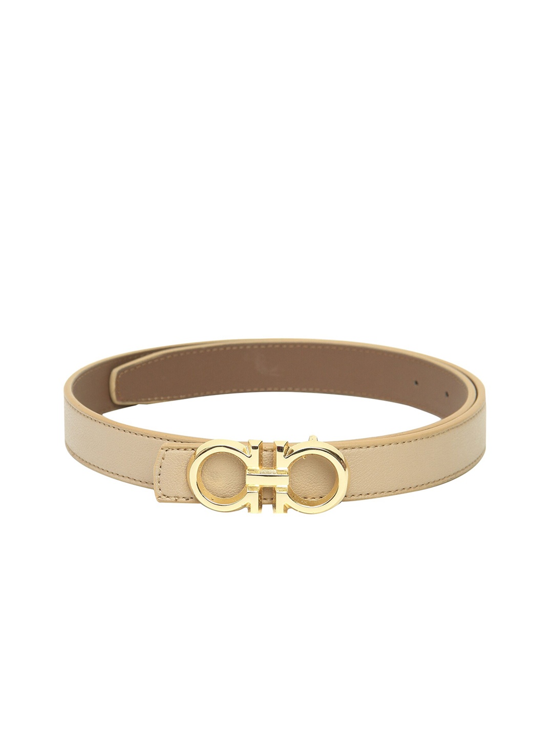 

Calvadoss Women Beige Textured Belt