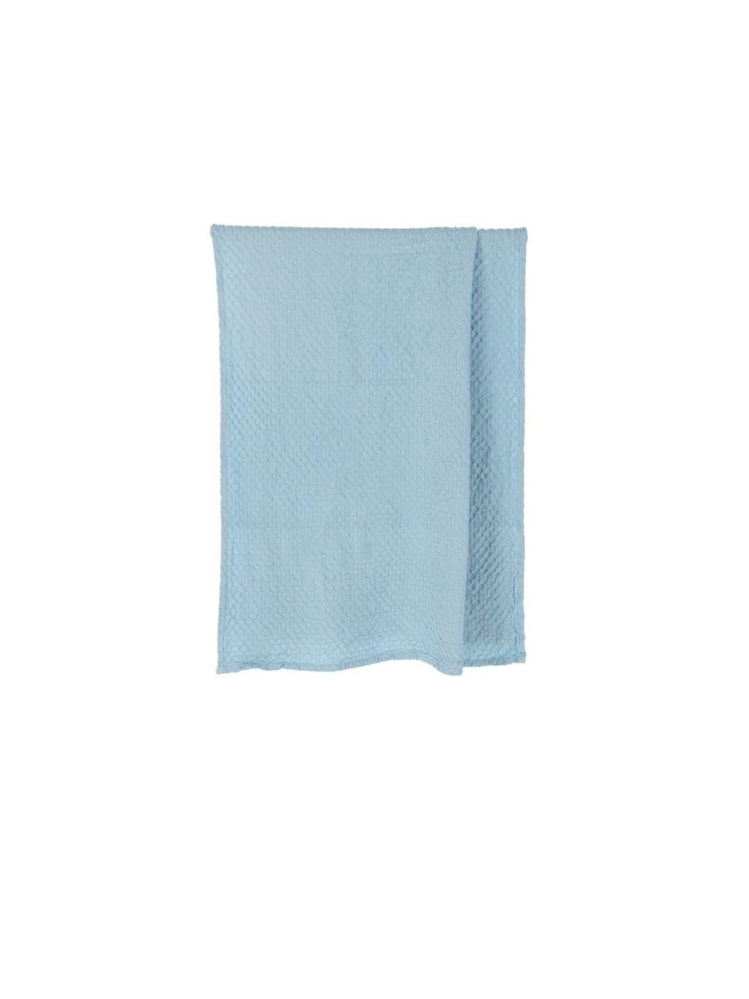 

Fabindia Blue Solid Cotton Woven Hand Towel