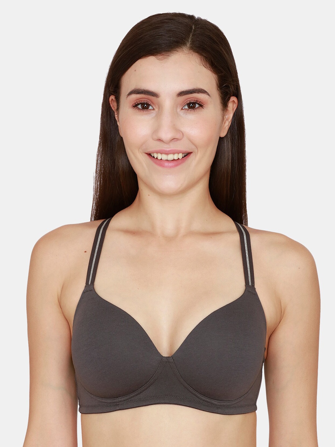

Zivame Women Black Solid Tshirt Bra