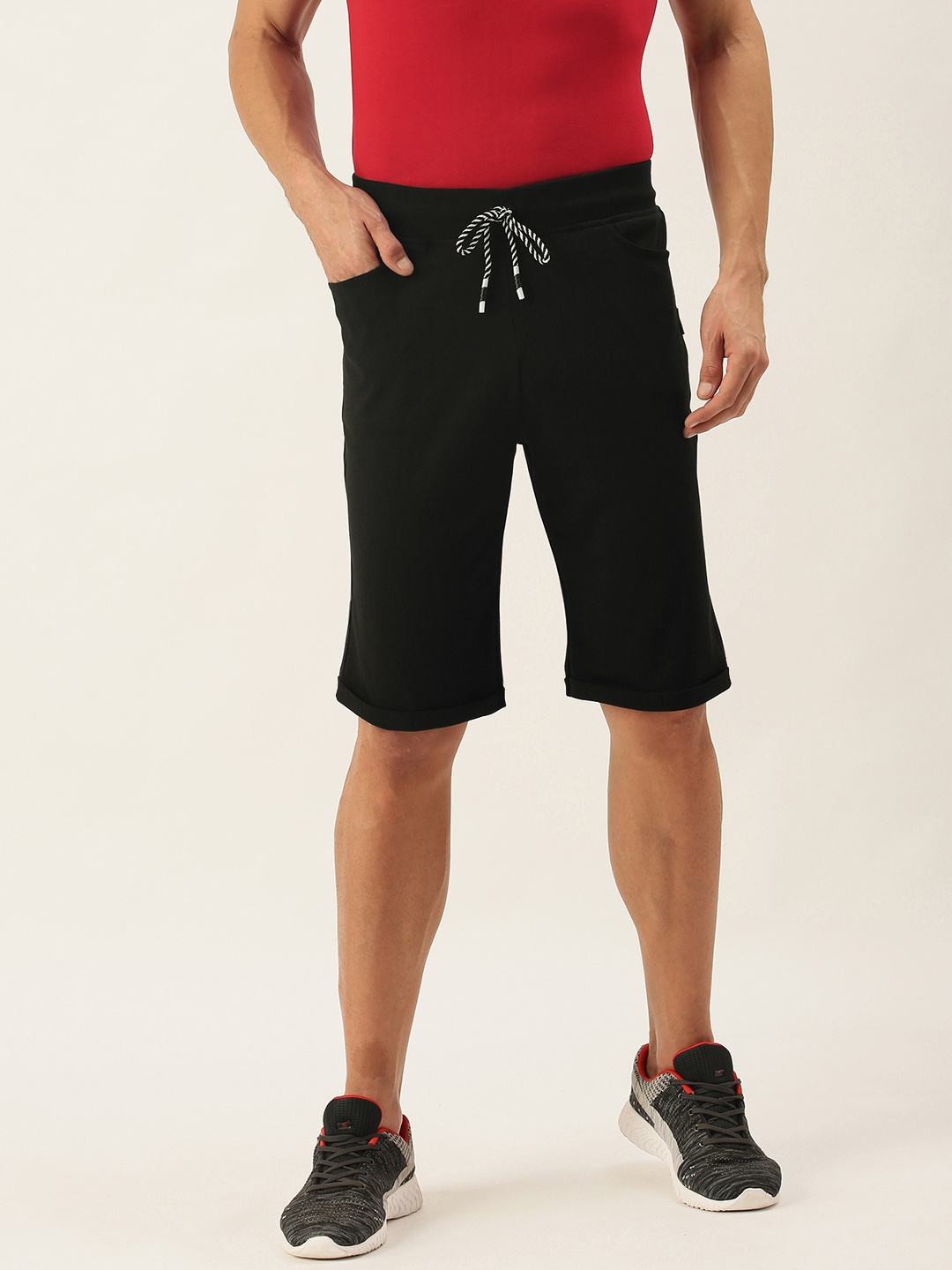

Yuvraah Men Black Shorts