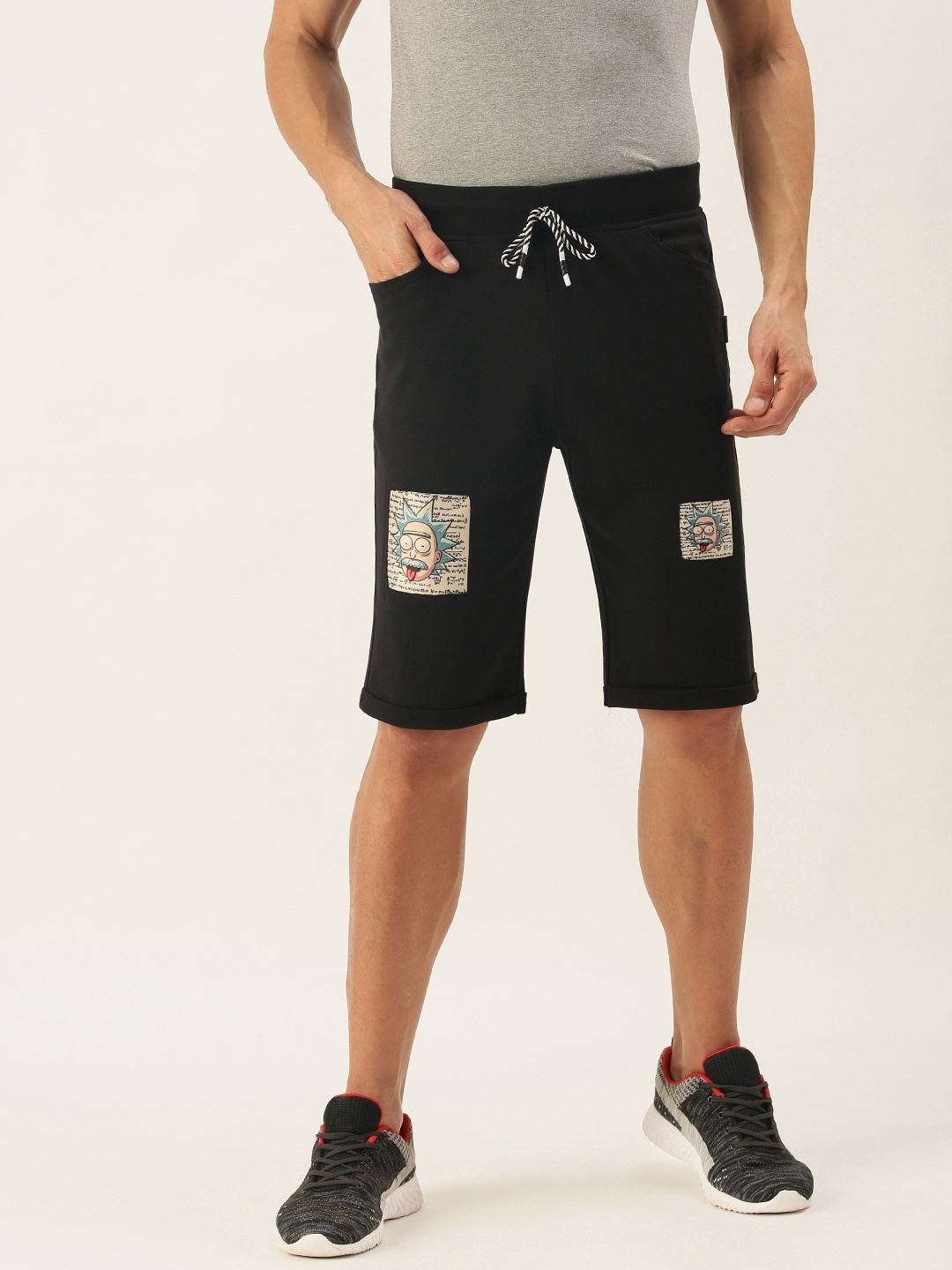 

Yuvraah Men Black Shorts