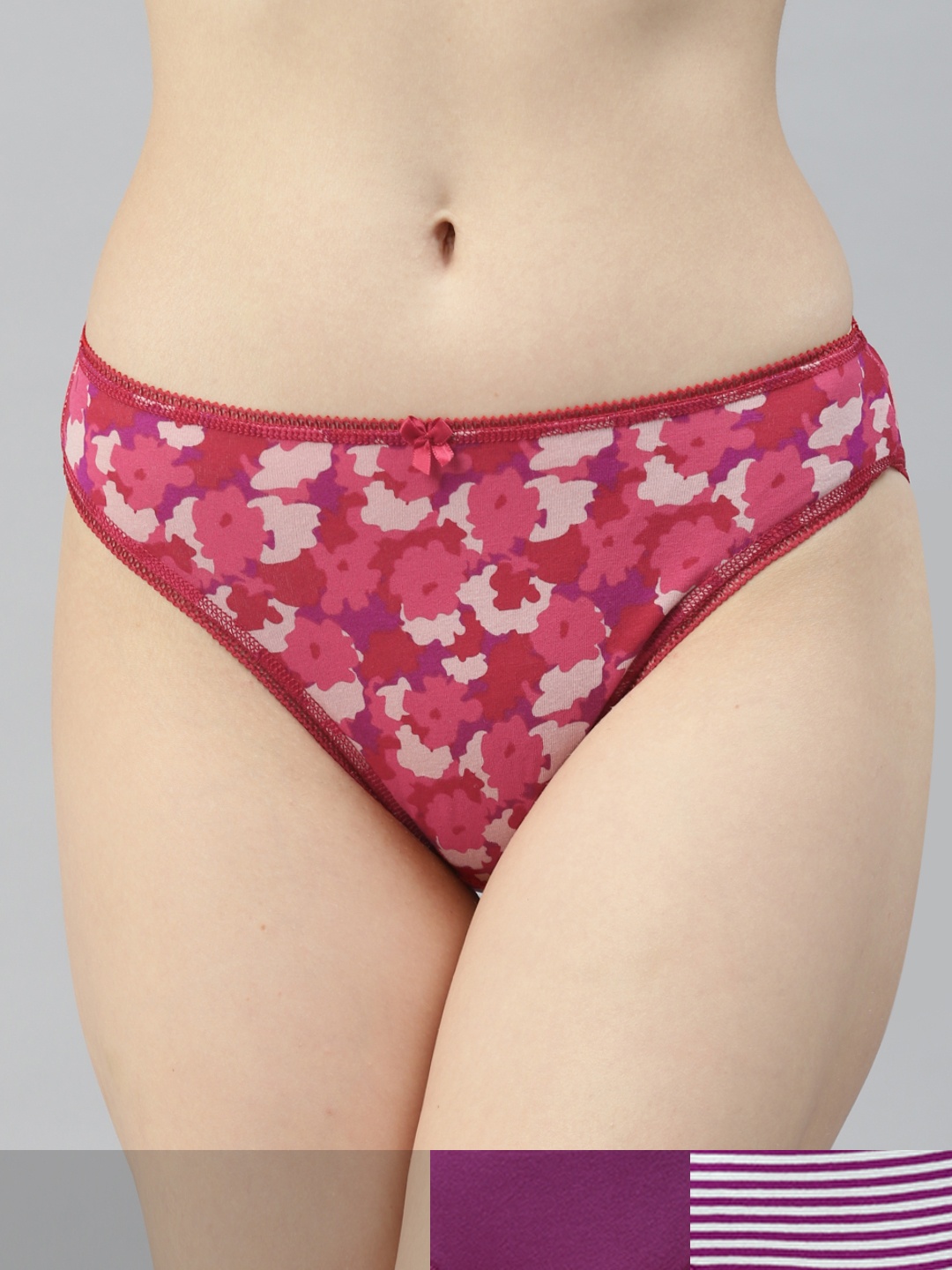 

Marks & Spencer Women Pack of 3 Basic Briefs T612013K, Pink