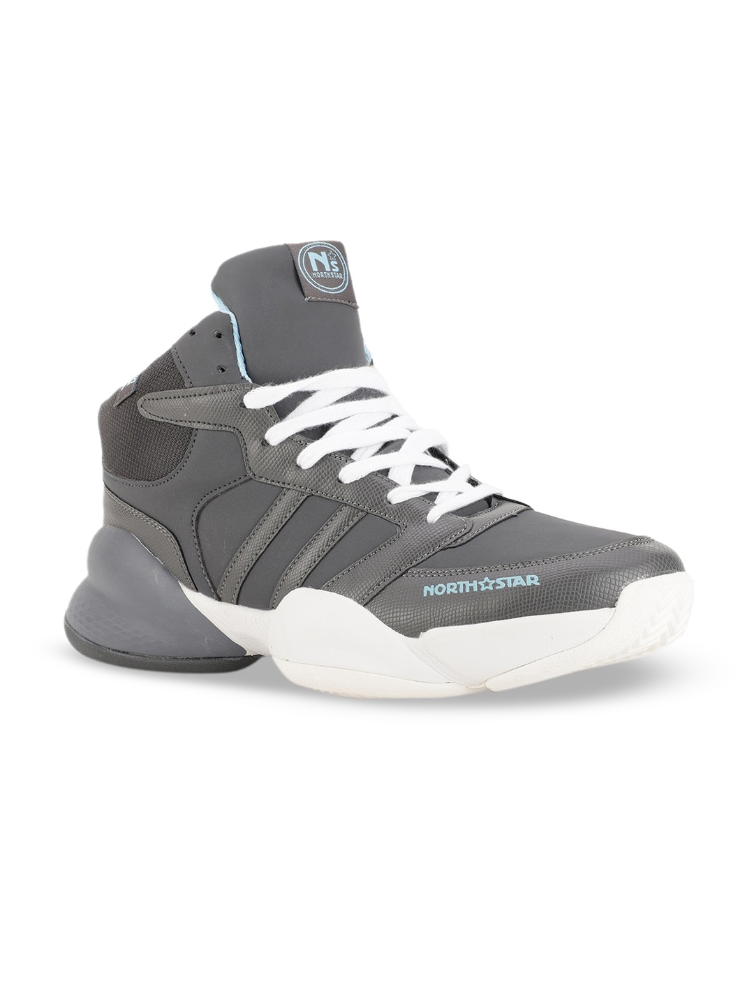 

North Star Men Grey Trekking Shoes