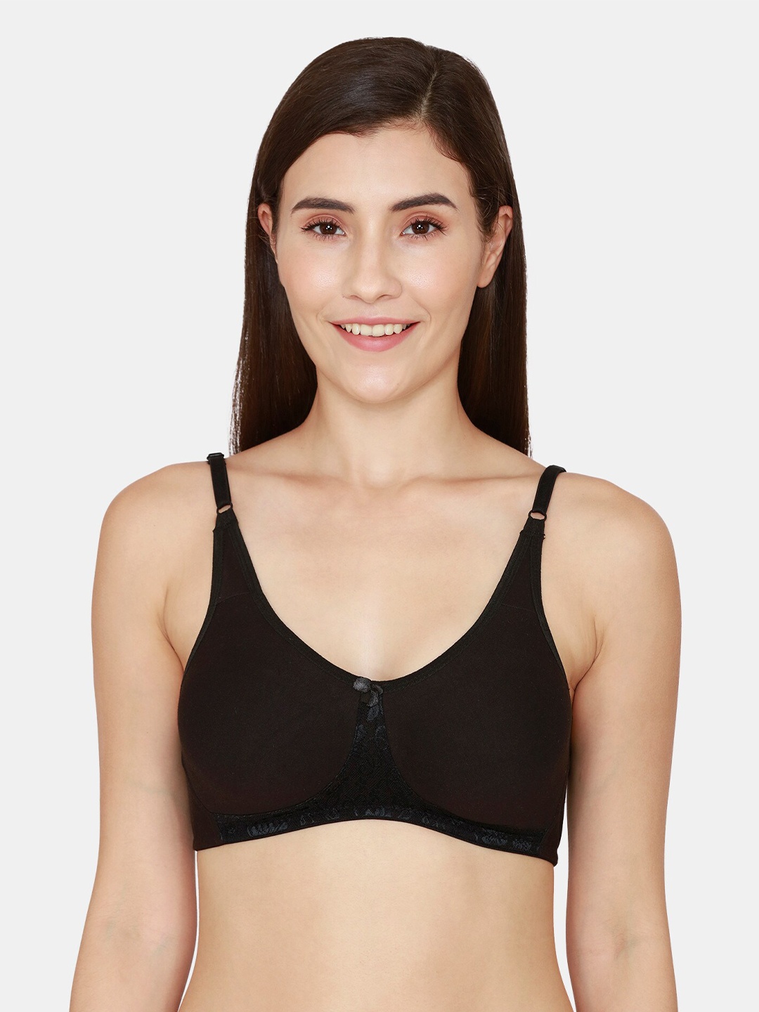 

Rosaline by Zivame Black T-shirt Bra