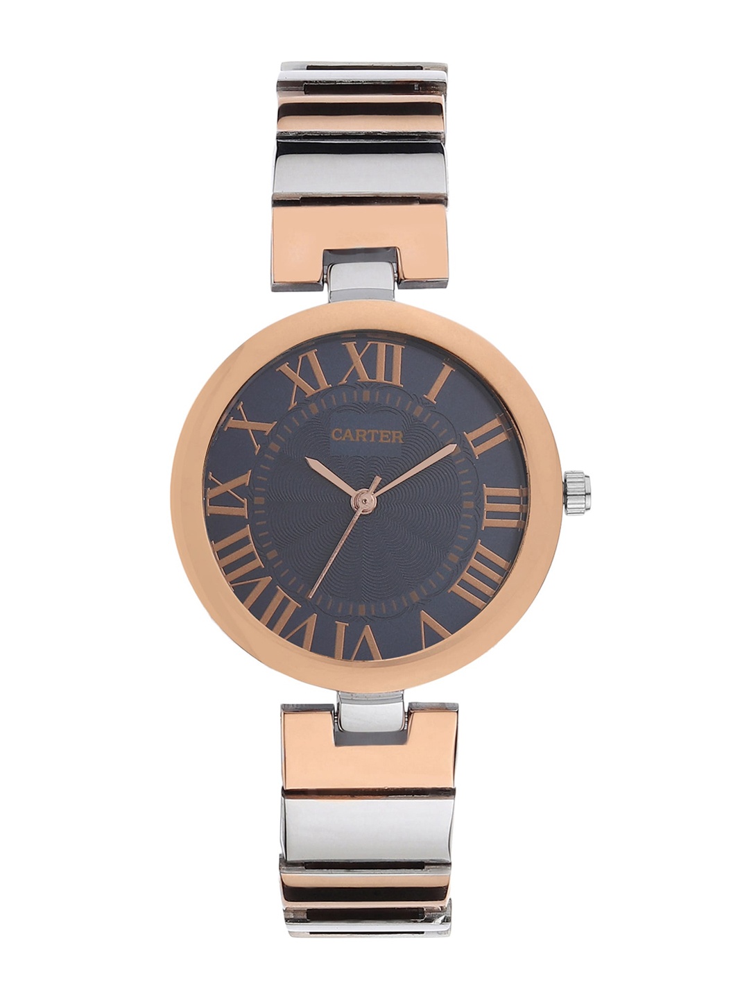 

Sandy D Carter Women Blue Dial & Rose Gold Toned Analogue Watch - SD-Carter-13-BL