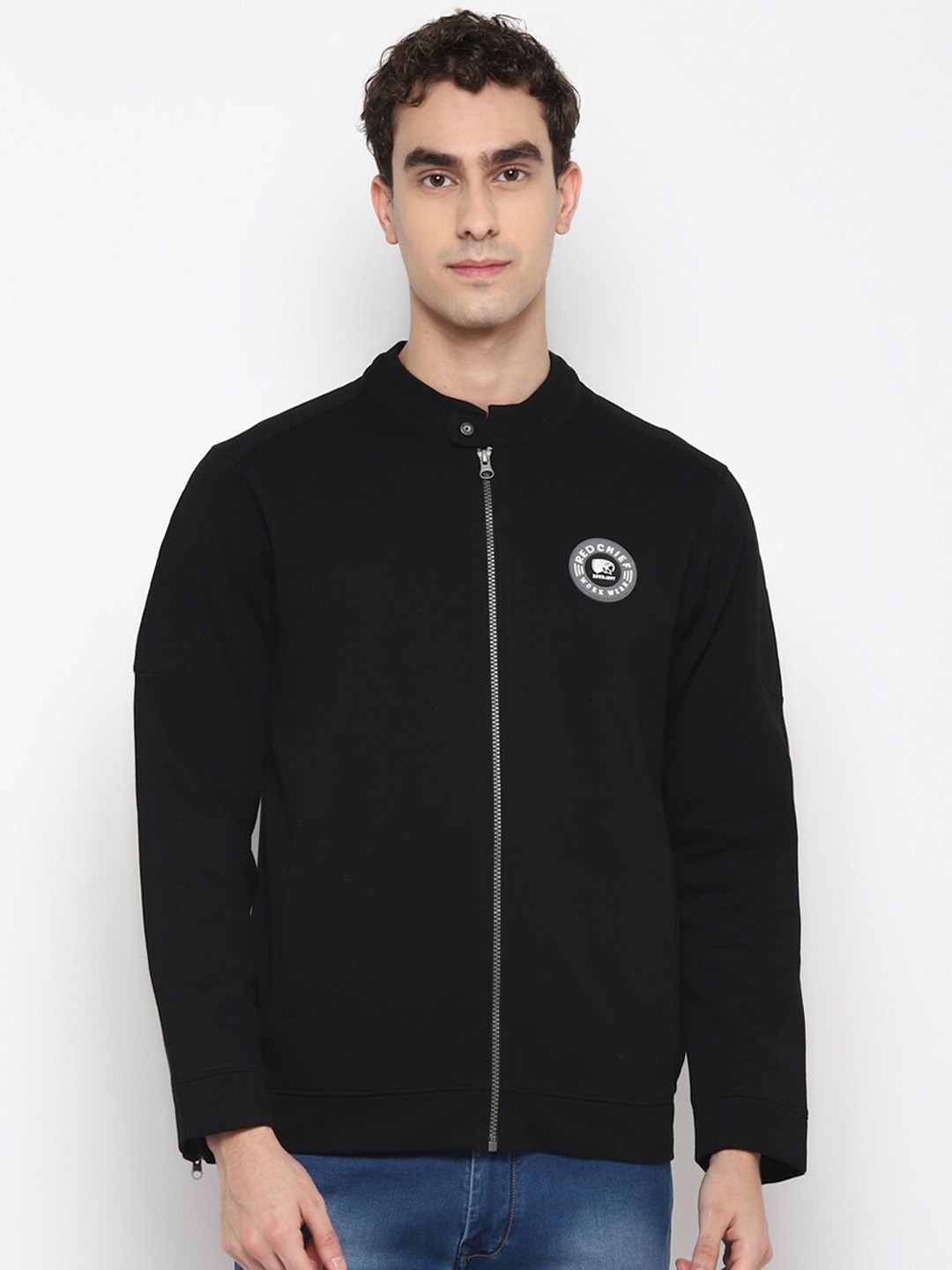 

Red Chief Men Black Sweatshirt