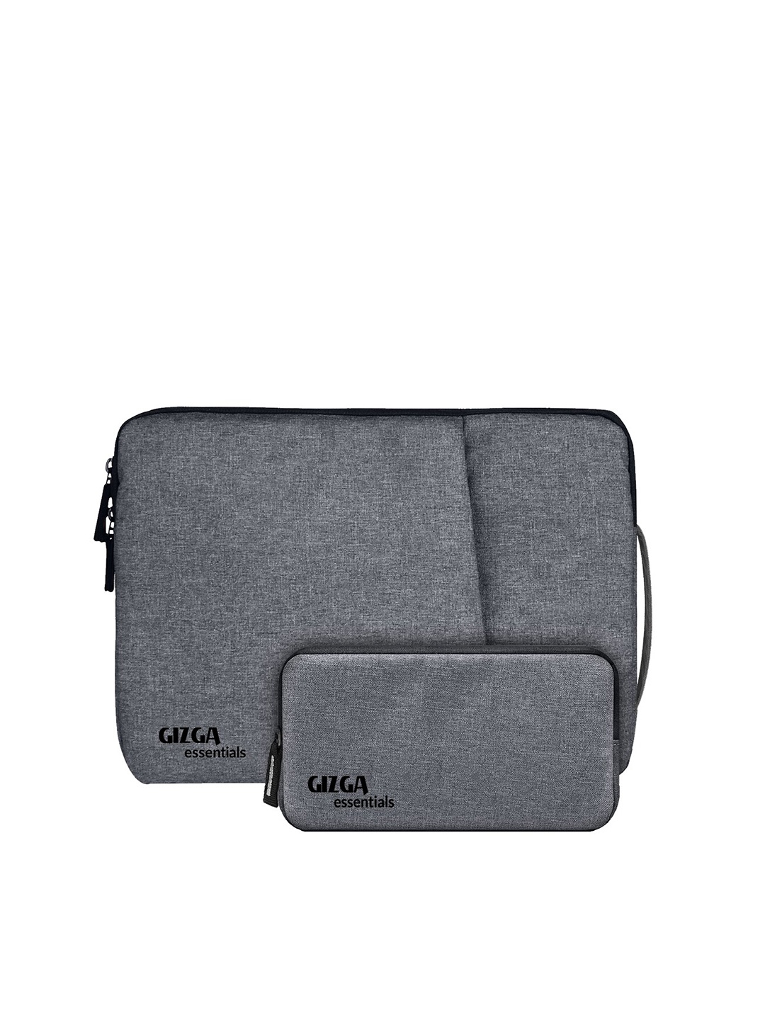 

Gizga Essentials Unisex Grey 13.3 Inch Laptop Sleeve with Standalone Case