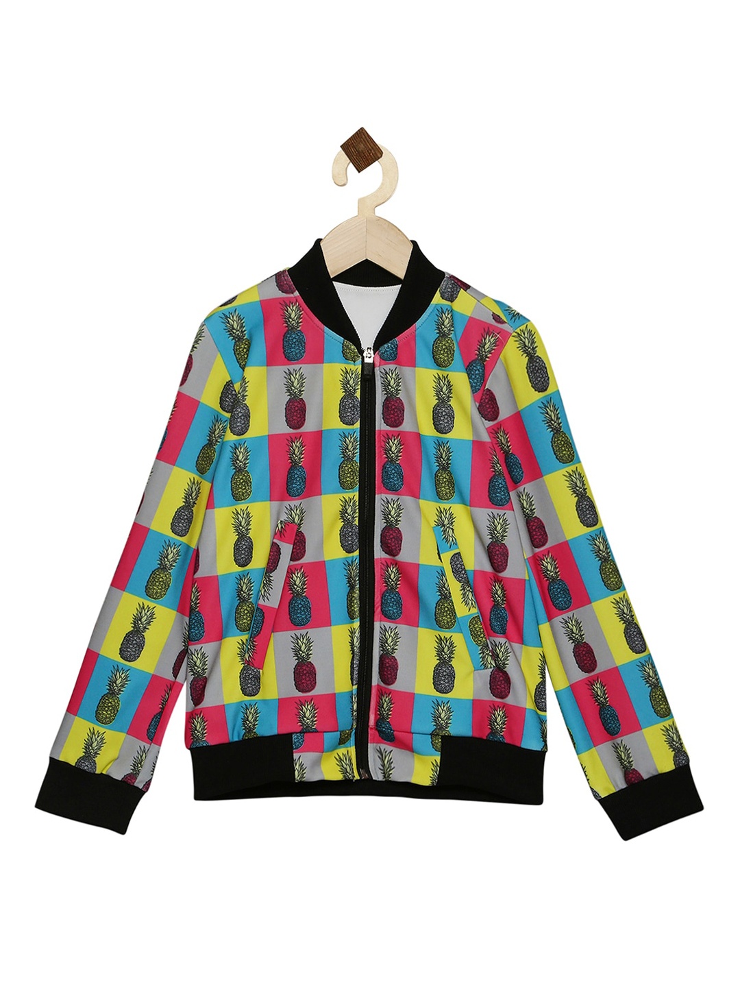 

High Star Boys Multicoloured Bomber Jacket, Multi