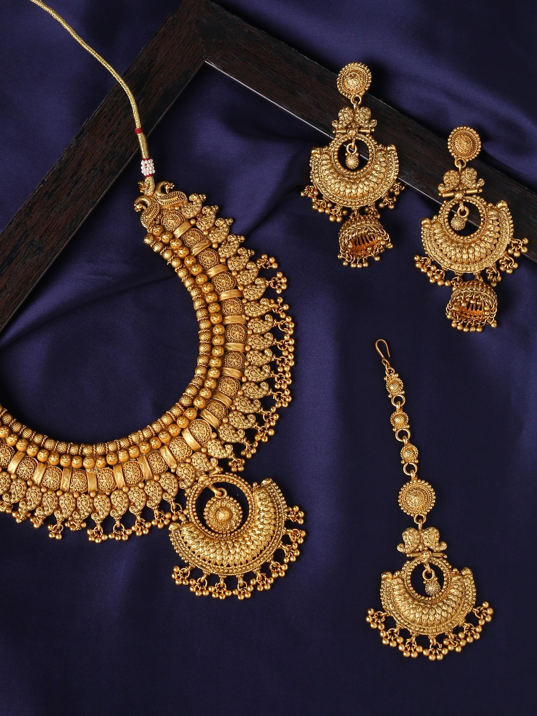 

VIRAASI Gold-Plated Jewellery Set