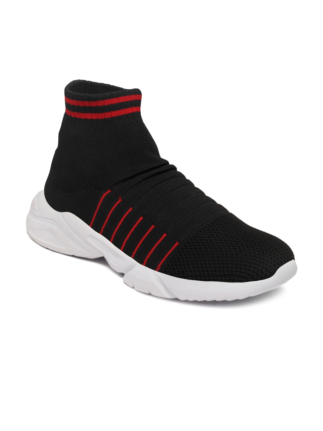 

Ferraiolo Men Black Slip-On Sneakers