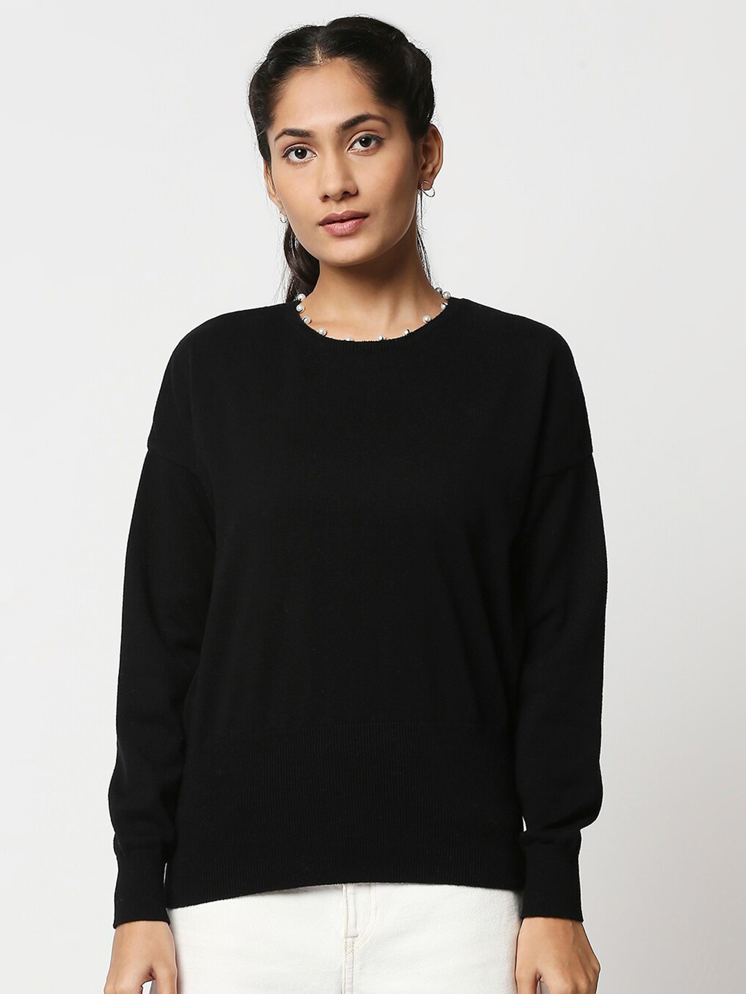 

20Dresses Women Black Pullover