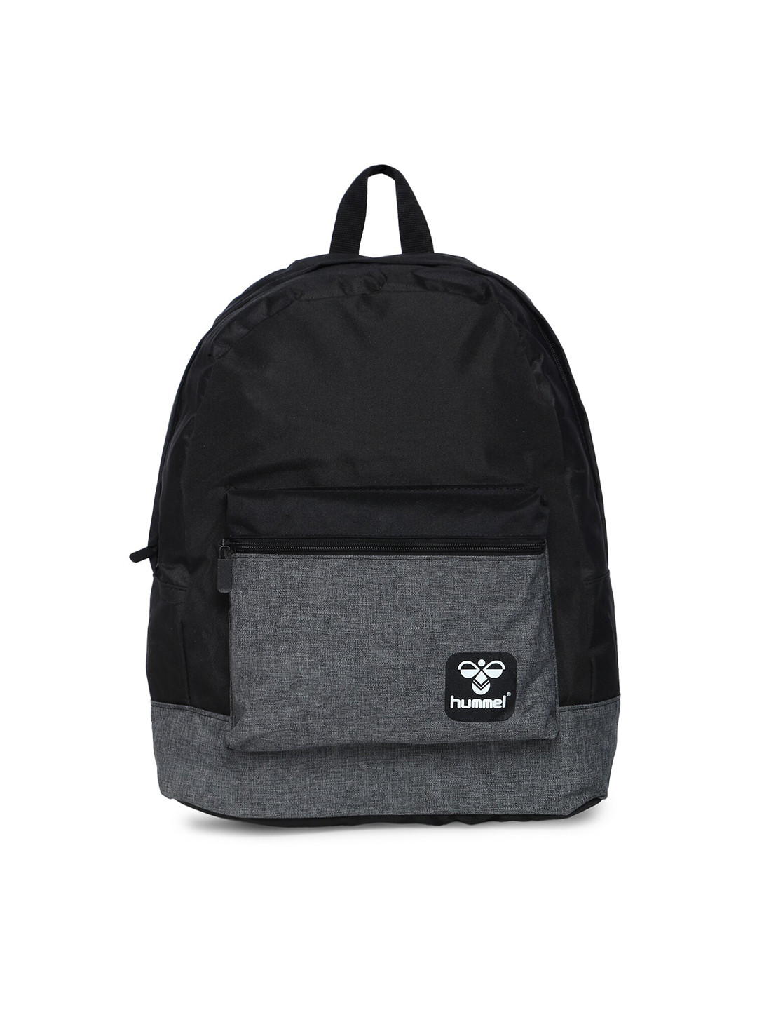 

hummel Unisex Black & Grey Brand Logo Backpack