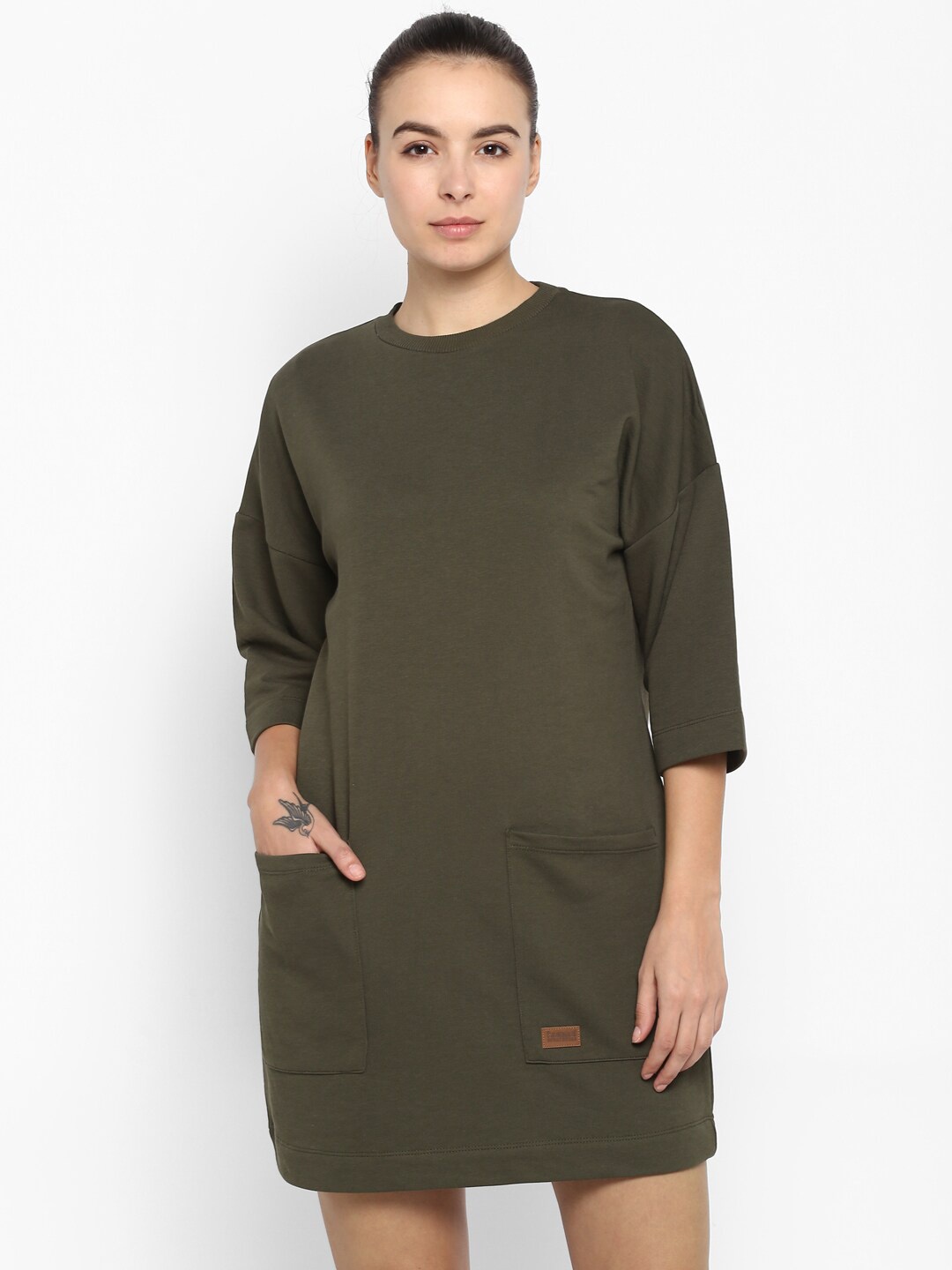

hummel Olive Green Jumper Dress