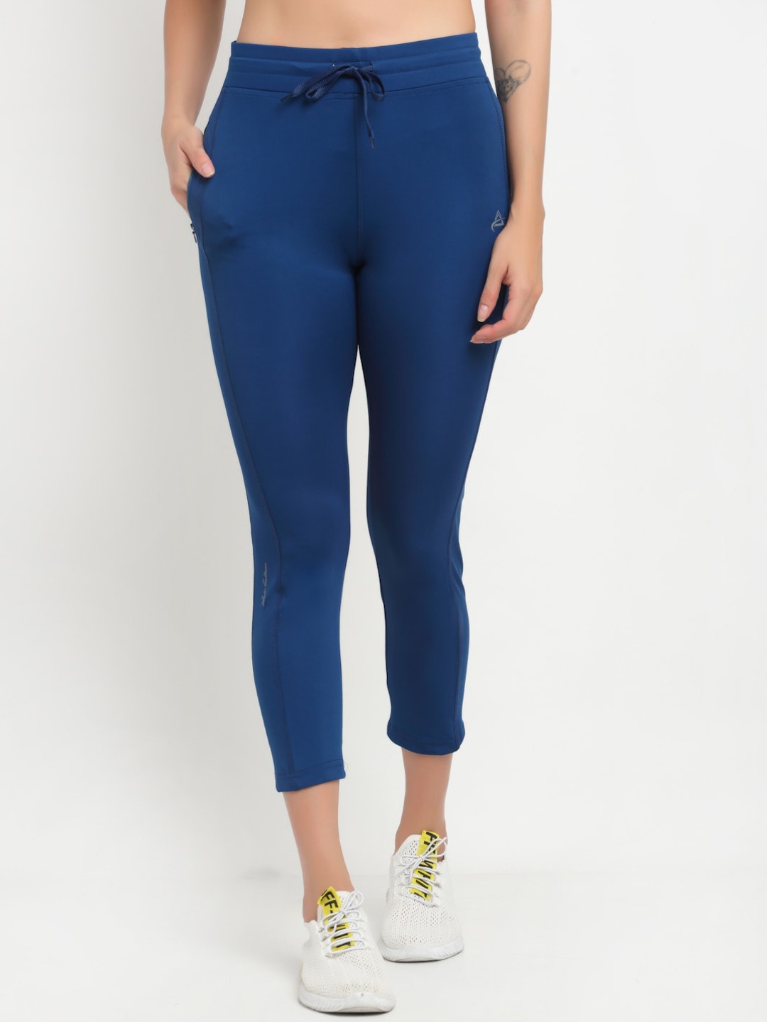 

ANTI CULTURE Women Blue Solid Tights