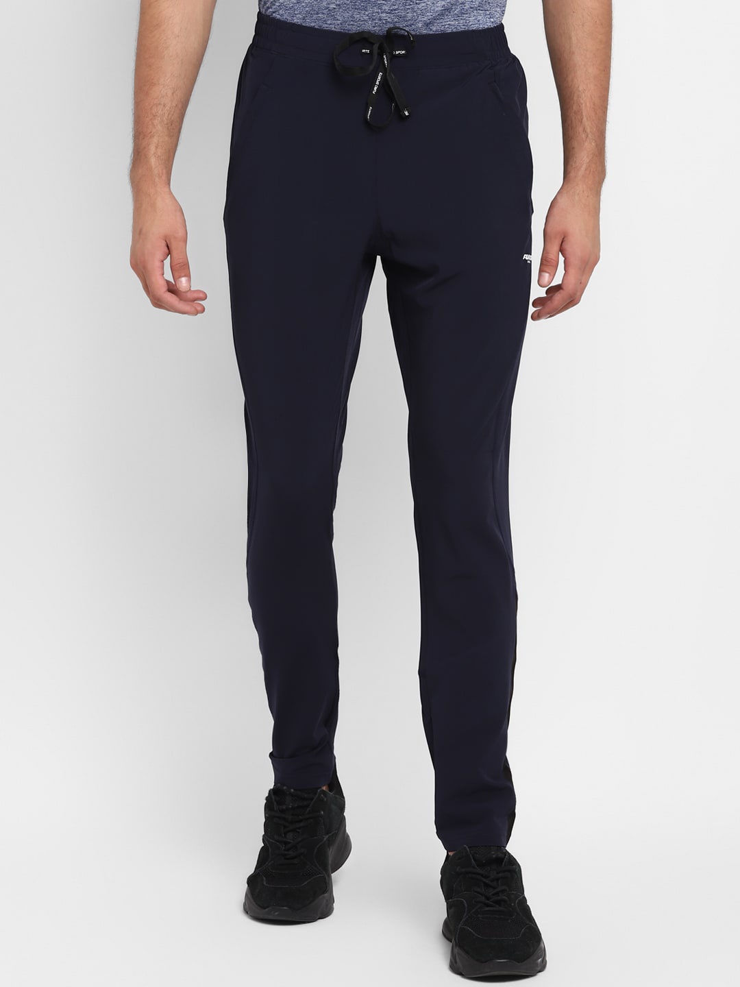 

FURO by Red Chief Men Navy Blue Solid Track Pants