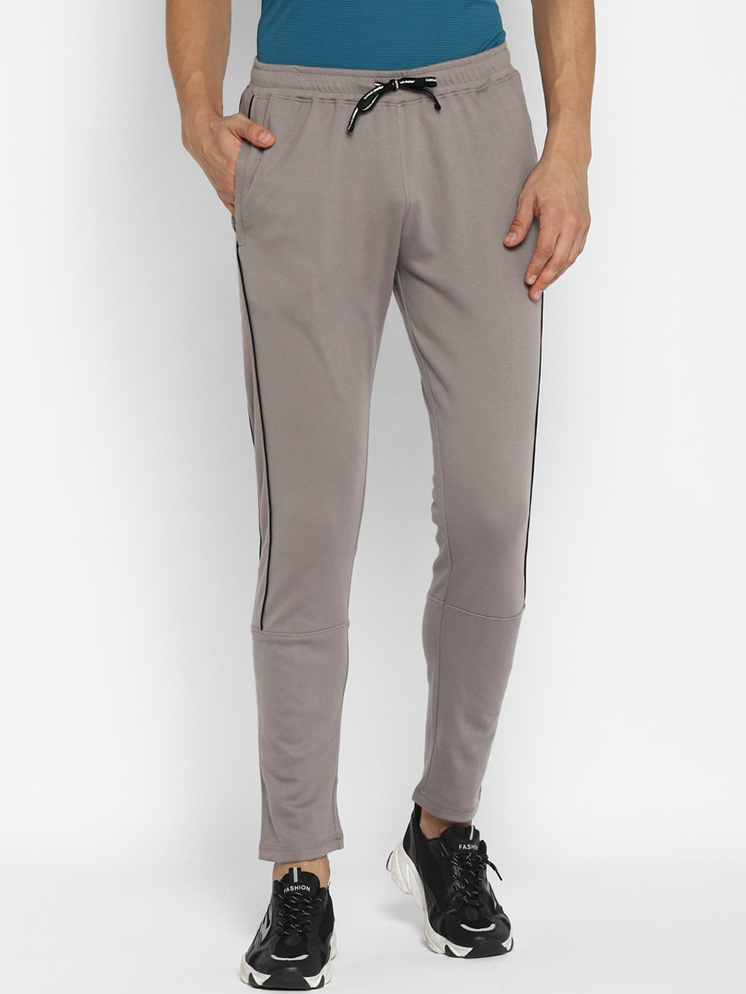 

FURO by Red Chief Men Grey Solid Track Pants