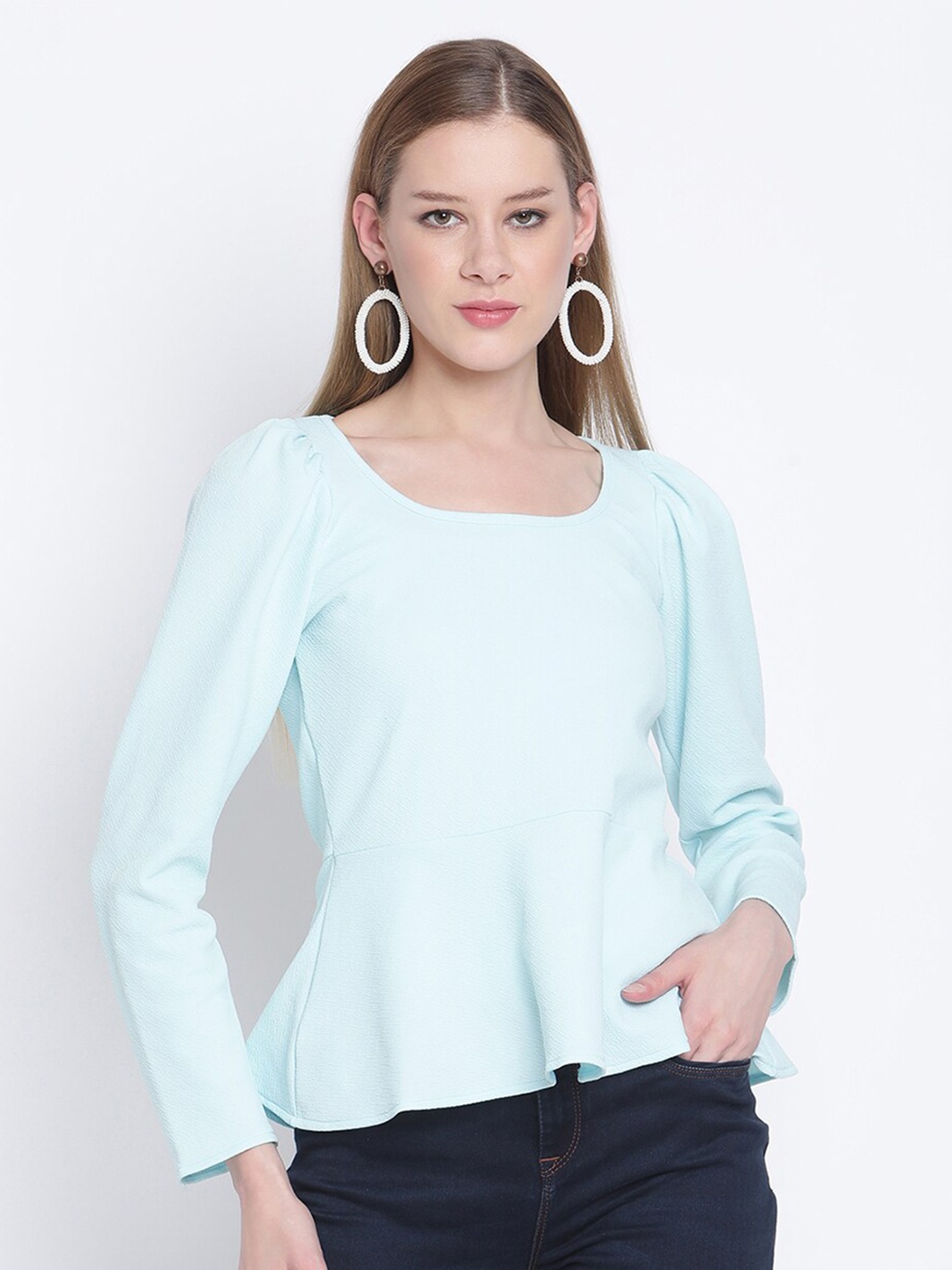 

The Vanca Blue Regular Top