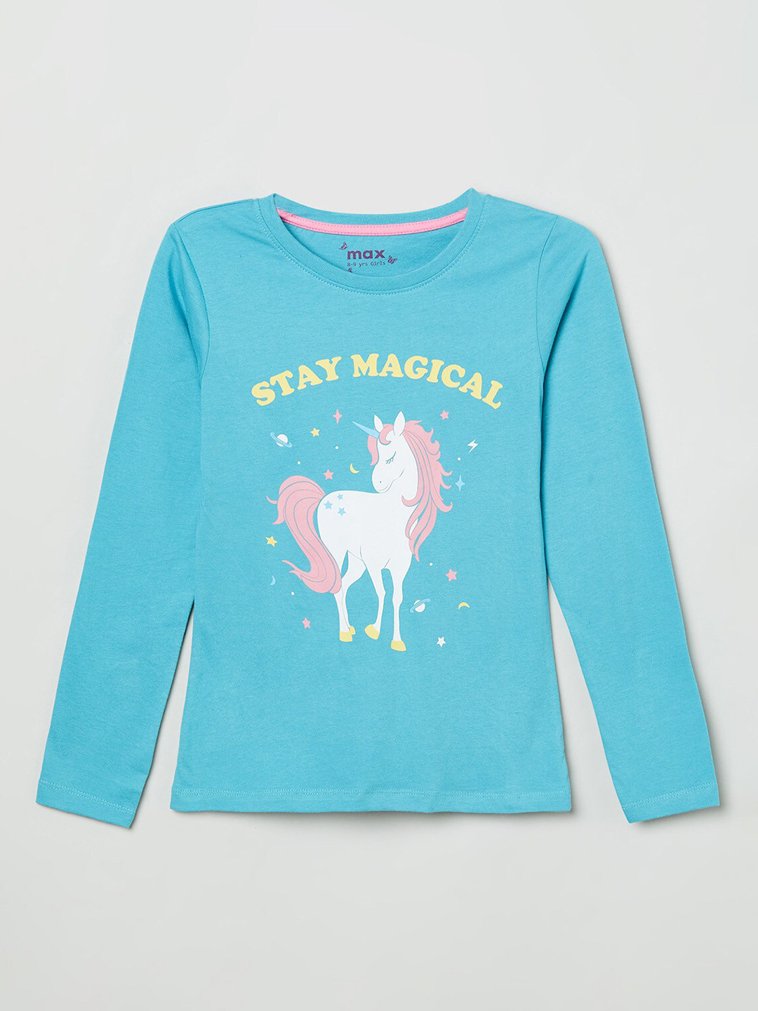 

max Teal Regular Top