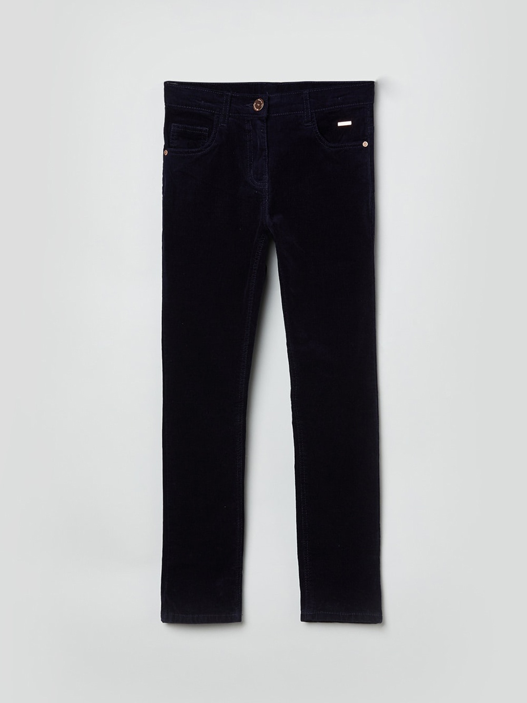 

max Girls Navy Blue Slim Fit Jeans