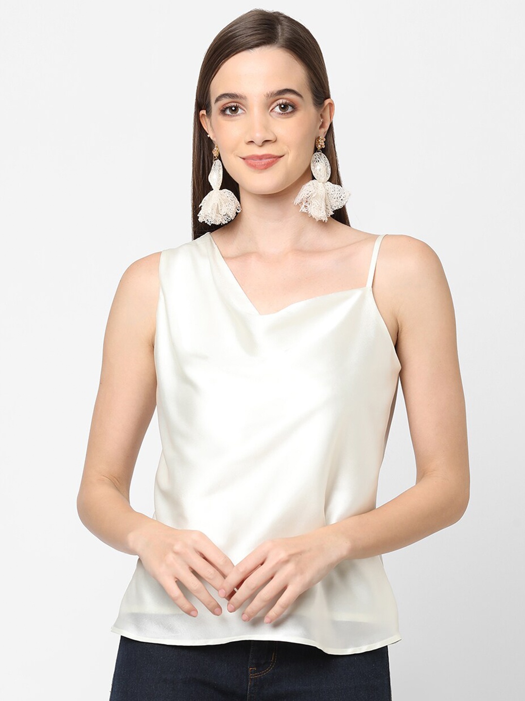 

MISH Off White Regular Top