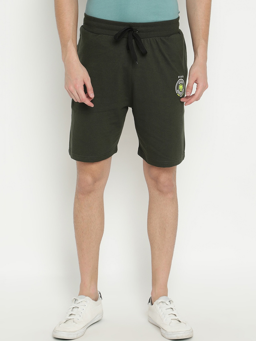 

V2 Value & Variety Men Olive Green Outdoor Sports Shorts
