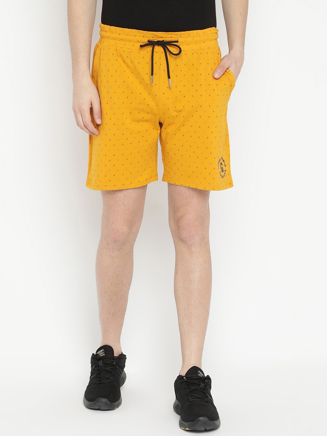 

V2 Value & Variety Men Mustard Sports Shorts