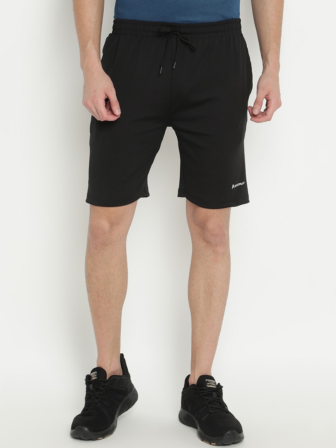 

V2 Value & Variety Men Black Sports Shorts