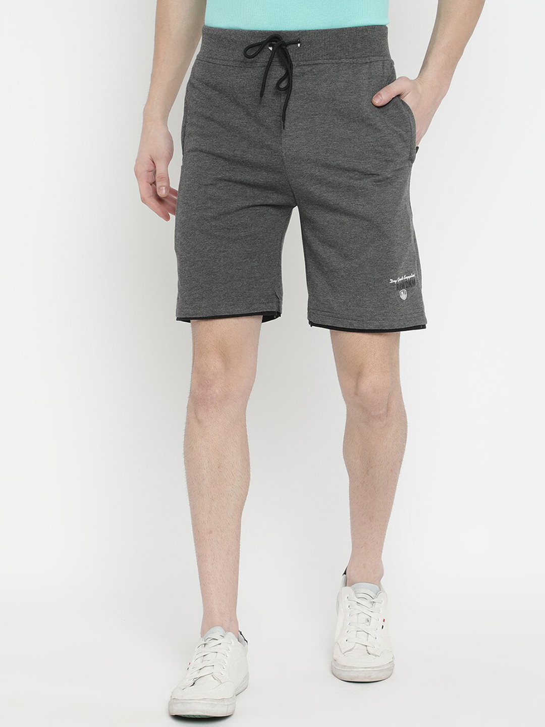

V2 Value & Variety Men Grey Regular Shorts