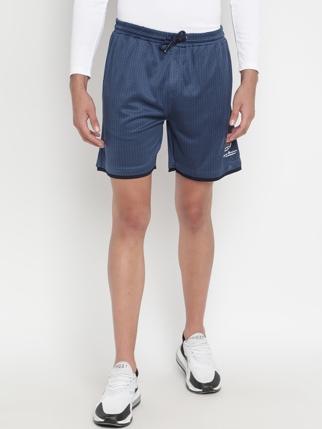 

V2 Value & Variety Men Navy Blue Sports Shorts